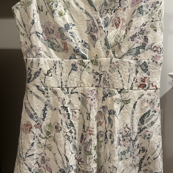 💐 Sangria Lace Floral Dress - Picture 7 of 11